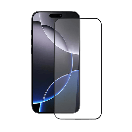 iPhone 17 Pro Max 3D Full Cover Curve Edge Tempered Glass Protector - GR Phones