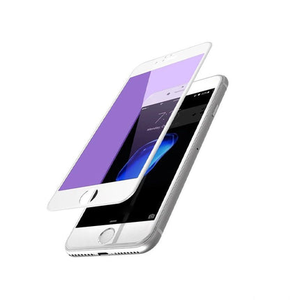 iPhone 8 / 7 Full Cover 9D Curve Tempered Glass Protector - White - GR Phones