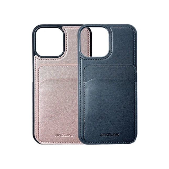 Kinglink Urban Diary Case Cover For iPhone X – Black - GR Phones