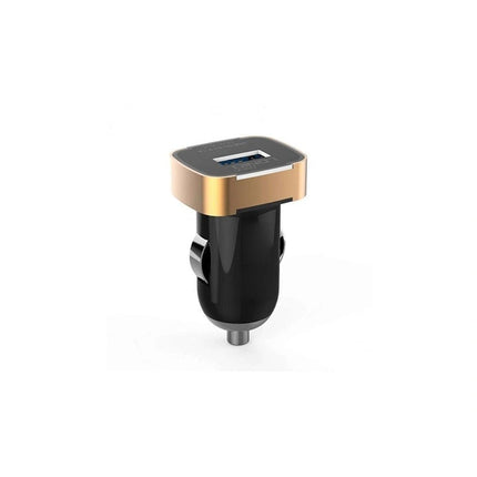 LDNIO 2.1A 10.5W Car Charger with Lightning Cable DL - DC211 - Black - GR Phones