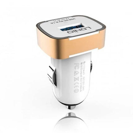LDNIO 2.1A Car Charger DL - DC211 - GR Phones