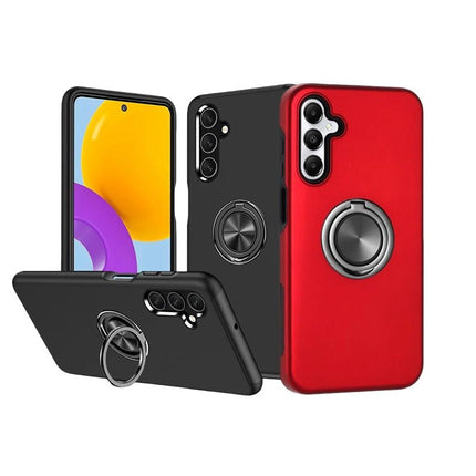 Magnetic Ring Stand Hybrid Case Cover For Galaxy A05s - GR Phones