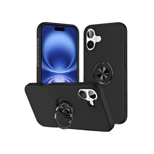 Magnetic Ring Stand Hybrid Case Cover For iPhone 17 - GR Phones