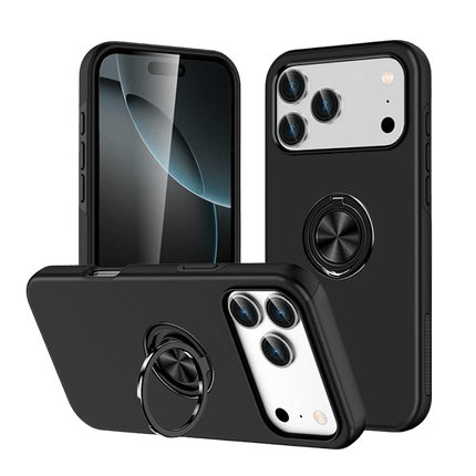 Magnetic Ring Stand Hybrid Case Cover For iPhone 17 Pro Max - GR Phones