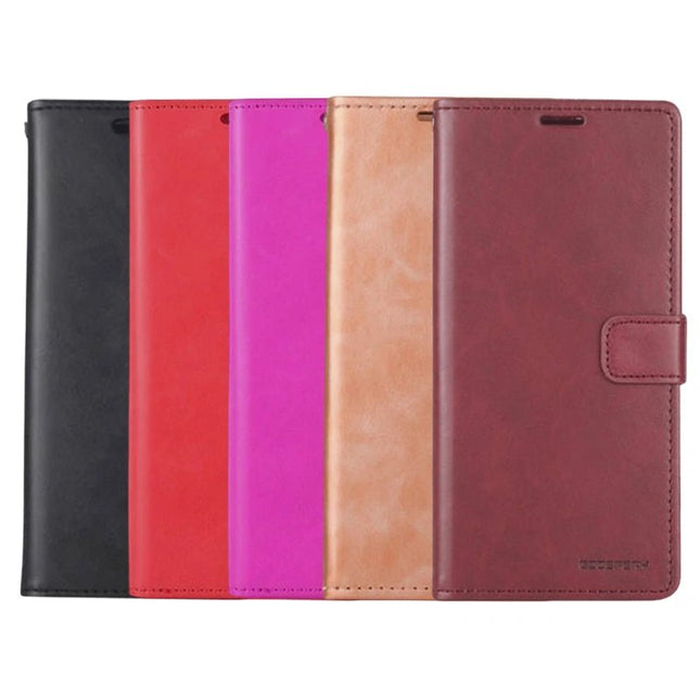 Mercury Blue Moon Diary Leather Case Cover For iPhone 17 - GR Phones