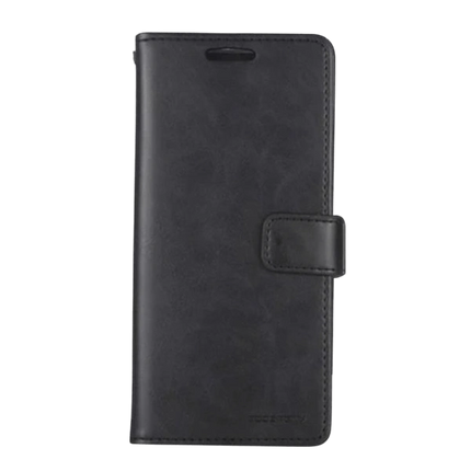 Goospery Mercury Blue Moon Diary Wallet Leather Case For iPhone 15 Pro Max