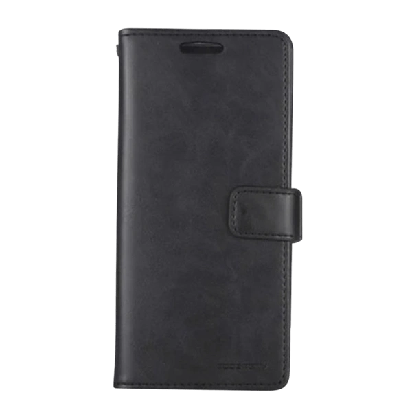 Goospery Mercury Blue Moon Diary Wallet Leather Case For iPhone 15 Pro Max