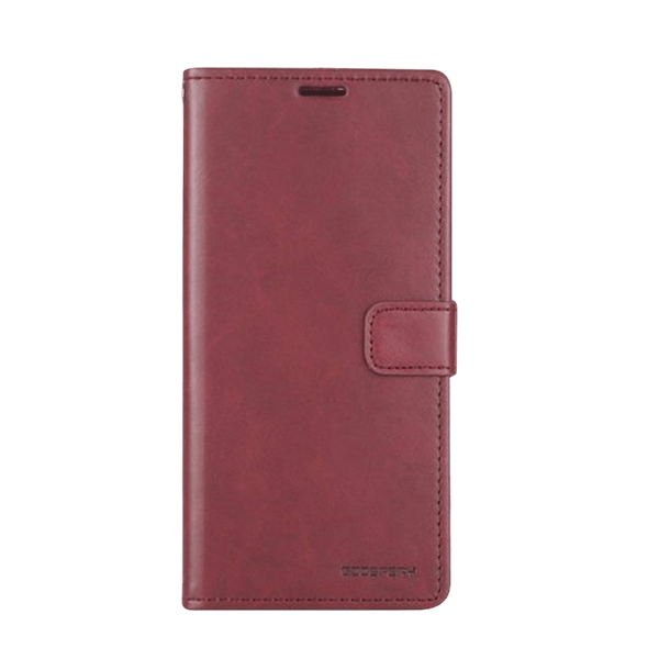Mercury Blue Moon Diary Leather Case Cover For iPhone 17 - Brown - GR Phones