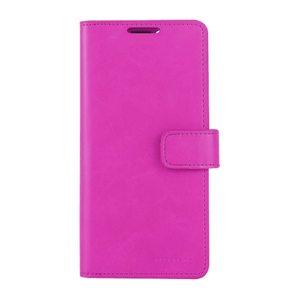 Mercury Blue Moon Diary Leather Case Cover For iPhone 17 - Hot Pink - GR Phones