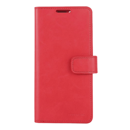Mercury Blue Moon Diary Leather Case Cover For iPhone 17 Pro Max - Red - GR Phones