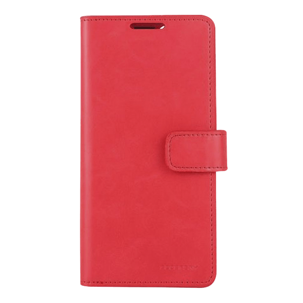 Mercury Blue Moon Diary Leather Case Cover For iPhone 17 Pro Max - Red - GR Phones