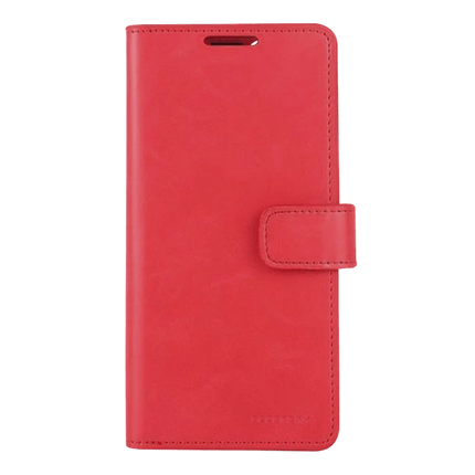 Goospery Mercury Blue Moon Diary Wallet Leather Case For iPhone 15 Pro Max