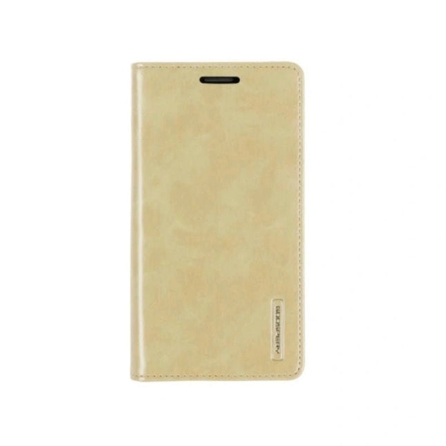 Mercury Blue Moon FLIP Wallet Leather Case Cover For Galaxy S10 Plus - Gold - GR Phones