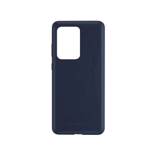 Mercury Silicone Phone Case Cover For Galaxy S20 Ultra - Midnight Blue - GR Phones