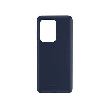 Mercury Silicone Phone Case Cover For Galaxy S20 Ultra - Midnight Blue - GR Phones