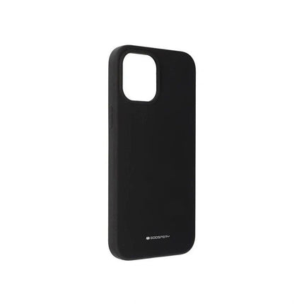 Mercury Silicone Phone Case Cover For iPhone 16 Plus - Black - GR Phones