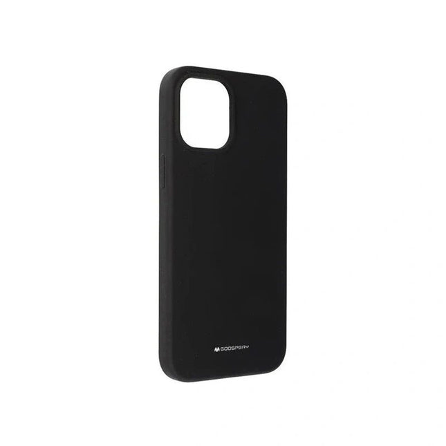 Mercury Silicone Phone Case Cover For iPhone 16 Plus - Black - GR Phones