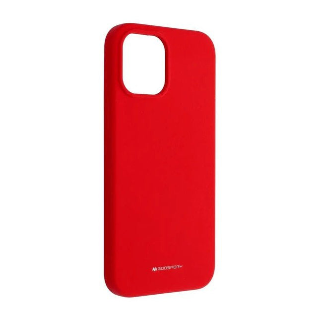Mercury Silicone Phone Case Cover For iPhone 16 Pro Max - Red - GR Phones