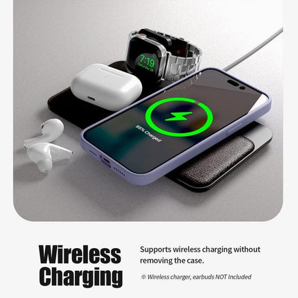 Mercury Silicone Phone Case Cover For iPhone 16 Pro Max - Red - GR Phones