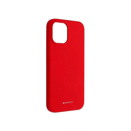Mercury Silicone Phone Case Cover For iPhone 16 Pro - Red - GR Phones