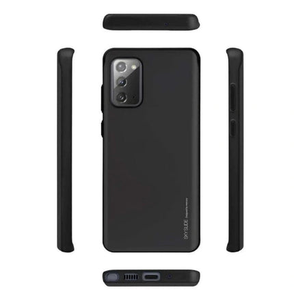 Mercury Sky Slide Bumper Case Cover With Card Slot for Galaxy Note 20 Ultra - Black - GR Phones