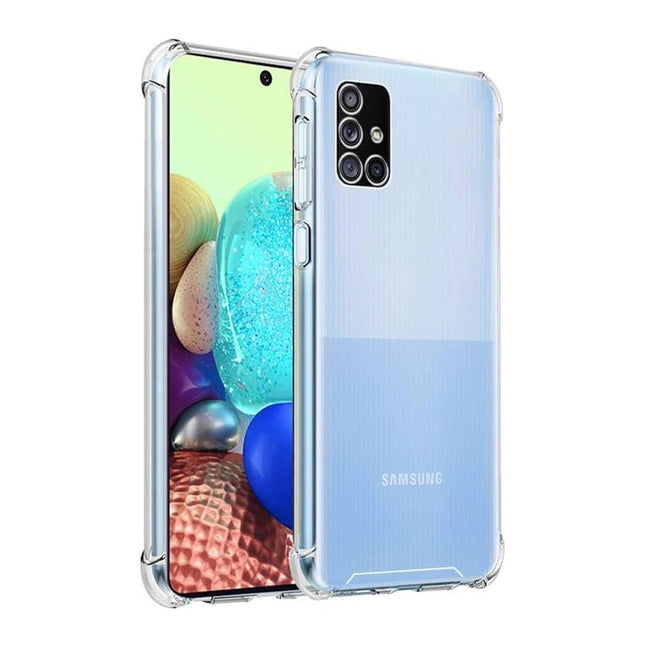 Mercury Transparent Super Protect Case Cover for Galaxy A71 - GR Phones