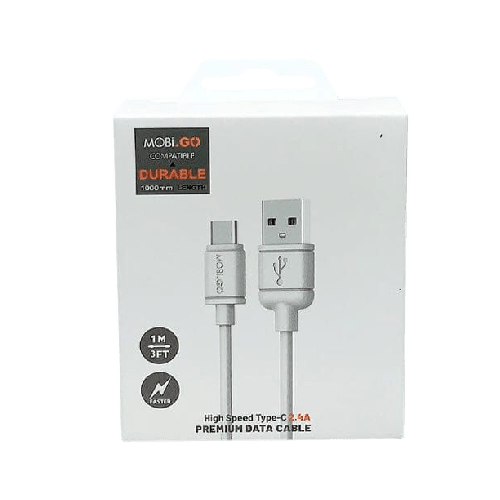 Mobigo 1M high speed Type - C USB Cable 201T - GR Phones