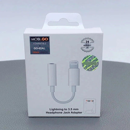 Mobigo Lightning to 3.5mm Adapter GO62AL - GR Phones