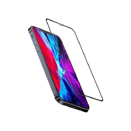 NUGLAS 3D Full Cover Curve Edge Tempered Glass Protector for iPhone 12 Pro Max - GR Phones