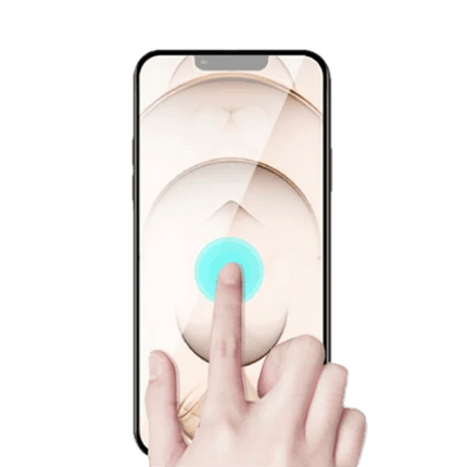 NUGLAS Full Cover 3D Tempered Glass Screen Protector for iPhone 14 Pro - GR Phones