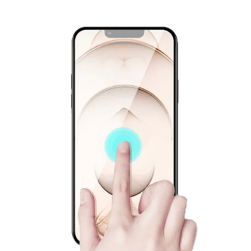 NUGLAS Full Cover 3D Tempered Glass Screen Protector for iPhone 15 Pro - GR Phones