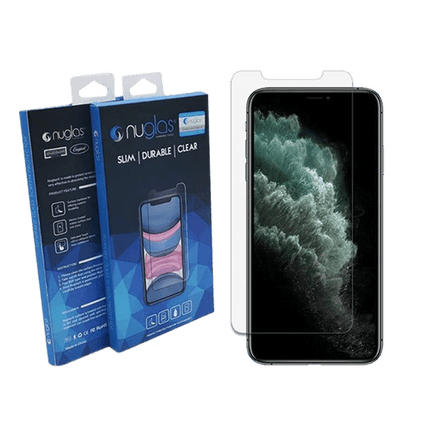 NUGLAS Super Smooth Tempered Glass Protector for iPhone 12/12 Pro - GR Phones