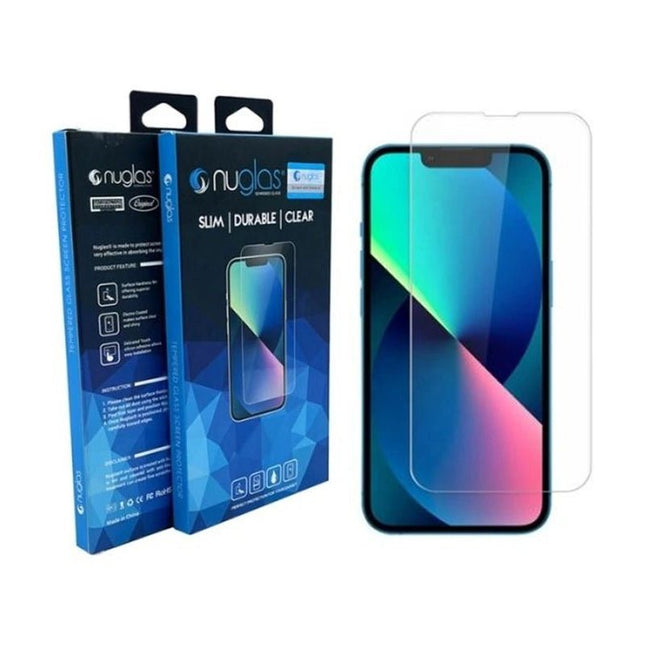 NUGLAS Super Smooth Tempered Glass Protector for iPhone 13 Mini - GR Phones