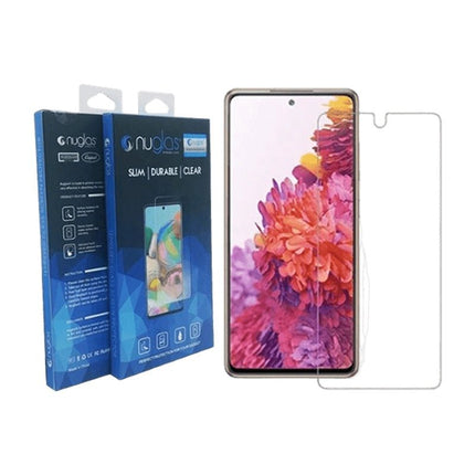 NUGLAS Super Smooth Tempered Glass Protector with Retail Pack for Galaxy S21 Plus - GR Phones