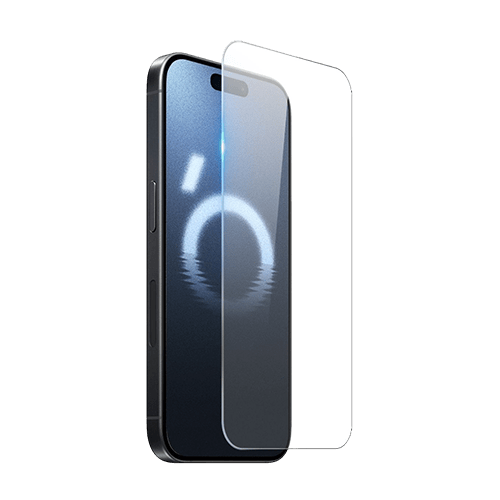 NUGLAS Super Smooth Tempered Glass Protector with Retail Pack for iPhone 16 Pro - GR Phones