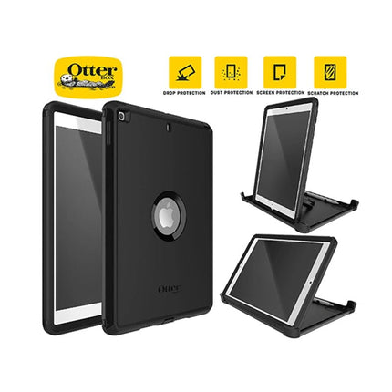 OtterBox Defender Apple iPad (10.2") (9th/8th/7th Gen) Case Black - (77 - 62032), DROP+ 2X Military Standard,Built - in Screen Protection - GR Phones