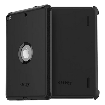 OtterBox Defender Apple iPad (10.2") (9th/8th/7th Gen) Case Black - (77 - 62032), DROP+ 2X Military Standard,Built - in Screen Protection - GR Phones