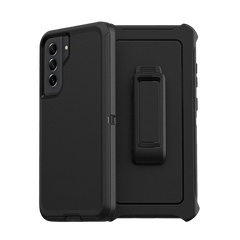 OtterBox Defender Case Cover with Clip For Galaxy S21 FE - Black - GR Phones