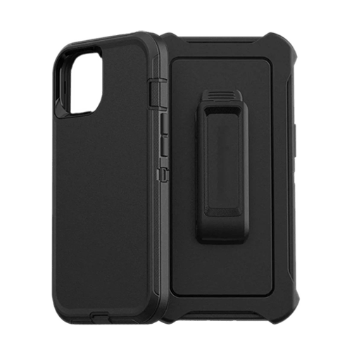 OtterBox Defender Case with Clip for iPhone 15 – Black - GR Phones