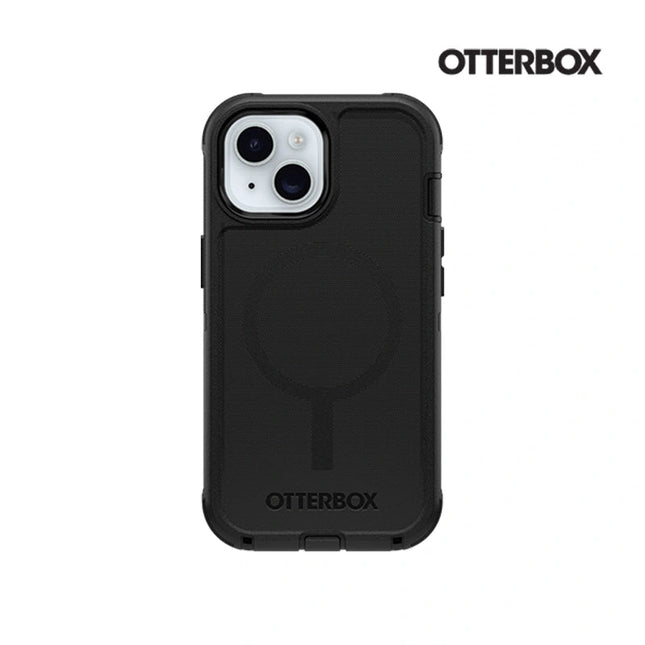 OtterBox Defender MagSafe Apple iPhone 16e/ iPhone 15/ iPhone 14/ iPhone 13 (6.1") Case Black - (77 - 97534), DROP+ 7X Military Standard - GR Phones