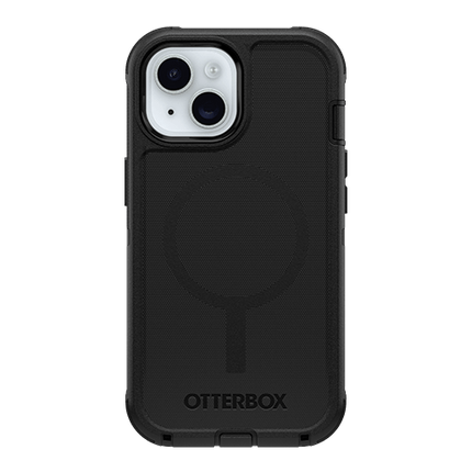OtterBox Defender MagSafe Apple iPhone 16e/ iPhone 15/ iPhone 14/ iPhone 13 (6.1") Case Black - (77 - 97534), DROP+ 7X Military Standard - GR Phones
