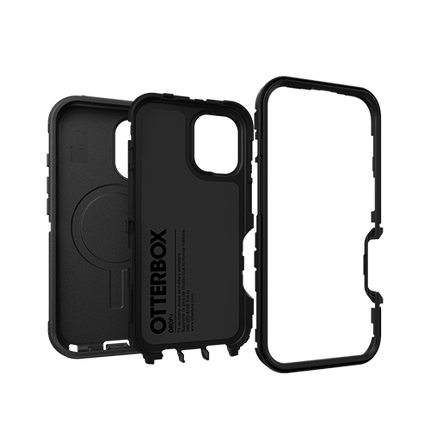 OtterBox: Defender Series for MagSafe Case for iPhone 16 – Black - GR Phones