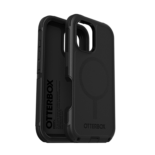 OtterBox: Defender Series for MagSafe Case for iPhone 16 – Black - GR Phones