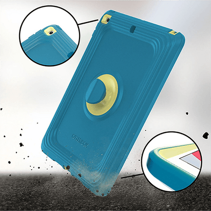 OtterBox EasyGrab Apple iPad (10.2") (9th/8th/7th Gen) Case Galaxy Runner Blue (Blue/Green) - (77 - 81187), Rugged Protection - GR Phones