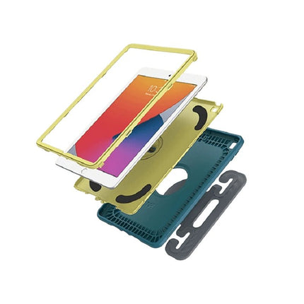 OtterBox EasyGrab Apple iPad (10.2") (9th/8th/7th Gen) Case Galaxy Runner Blue (Blue/Green) - (77 - 81187), Rugged Protection - GR Phones