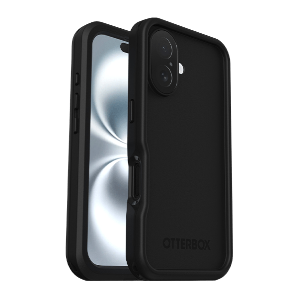 OtterBox: Frē Series for MagSafe Case for iPhone 16 – Black - GR Phones