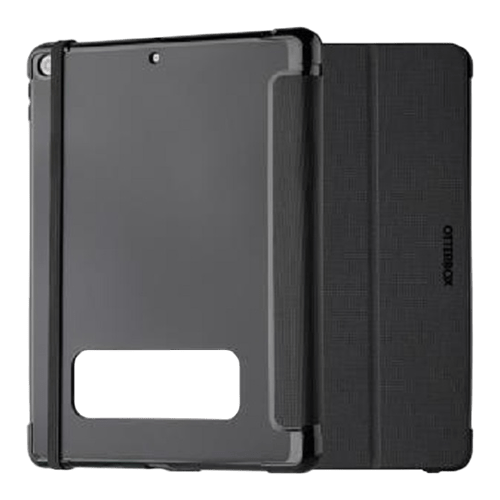 OtterBox React Folio Apple iPad (10.2") (9th/8th/7th Gen) Case Black ProPack - (77 - 92197), DROP+ Military Standard, Pencil Holder - GR Phones