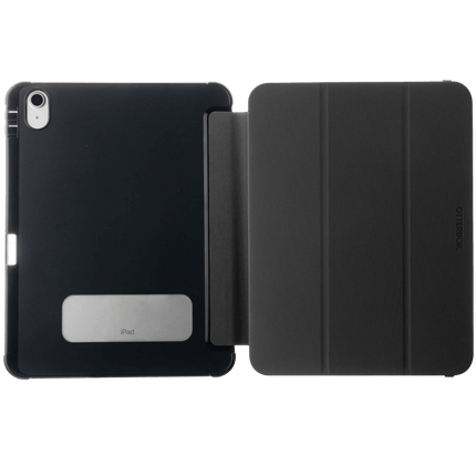 OtterBox React Folio Apple iPad (A16)/ iPad (10.9") (10th Gen) Case Black - (77 - 92188), DROP+ Military Standard, Pencil Holder - GR Phones