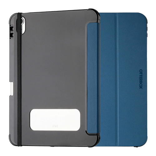 OtterBox React Folio Apple iPad (A16)/ iPad (10.9") (10th Gen) Case Blue ProPack - (77 - 92192), DROP+ Military Standard - GR Phones