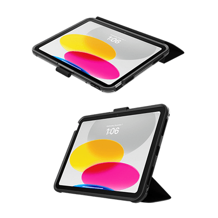 OtterBox Symmetry Folio Apple iPad (A16) /iPad (10.9") (10th Gen) Case Starry Night (Black/Clear/Grey) - (77 - 89975), Pencil Holder - GR Phones